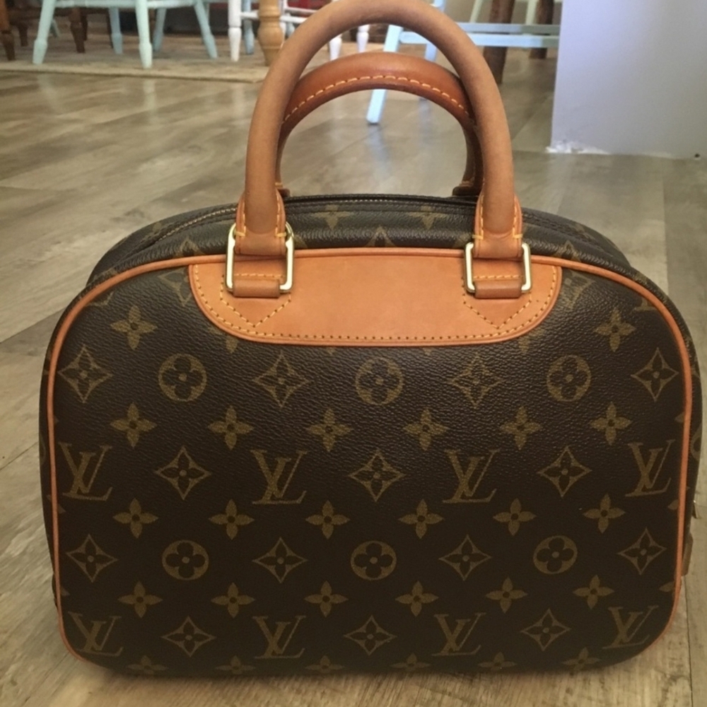 Louis Vuitton Monogram Vintage Trouville Satchel - Picture 2 of 8